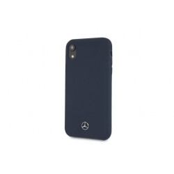 Mercedes Benz silicone cover / case for iPhone XR Navy