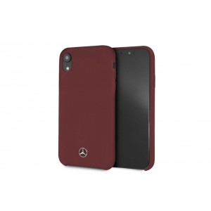 Mercedes Benz Silikon Cover / Hülle für iPhone XR Rot