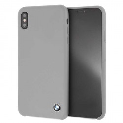 BMW silicone cover / case iPhone Xs Max gray