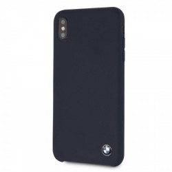 BMW Silikon Cover / Hülle iPhone Xs Max Navy