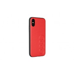 Audi case / cover iPhone XS Max TT series Sythetic red