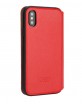 Audi Ledertasche / Book Case iPhone XS / X TT Serie Sythetic Rot