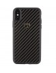 Lamborghini carbon case / hardcover for iPhone Xs Max black