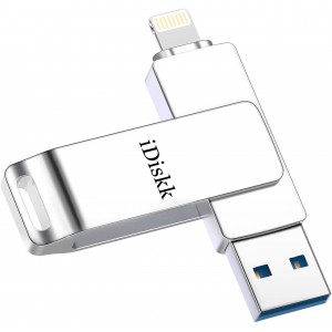 iDiskk 128Gb Usb Lightning Flash Drive Photo Stick iPhone 13 12 11 Pro Xr X Xs Max