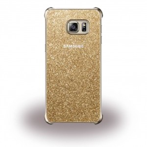 Original Samsung EF-XG928CF Glitter Cover / Case Galaxy S6 Edge Plus Gold