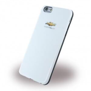 Chevrolet TPU Case / Silikon Cover / Schutzhülle - Apple iPhone 6 Plus, 6s Plus - Shiny Weiss