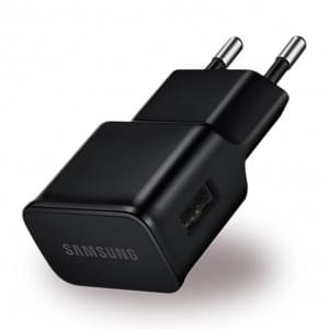 Original Samsung ETAOU83EBE USB Ladegerät / Adapter Schwarz