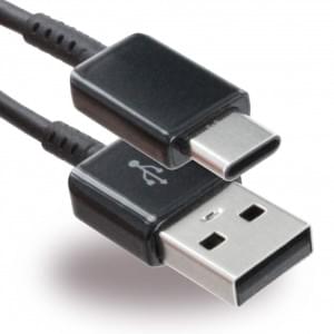 Original Samsung Ladekabel / Datenkabel USB auf USB Typ C 1.5m - Schwarz
