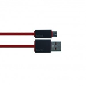 Monster Beats by Dr Dre charging cable Micro USB 90cm red
