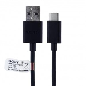 Original Sony UCB30 USB Ladekabel Typ C 1m Schwarz