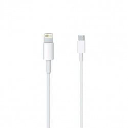 1m Ladekabel / Datenkabel USB Typ C auf Lightning für iPhone X, 8, 7, 7+, 6s, 6s+ Weiss