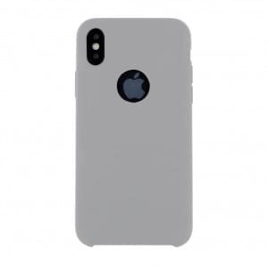 Premium Liquid Silicon Hard Cover - iPhone X / Xs - White