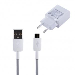 Original Huawei AP32 fast charger + USB type C data cable - white