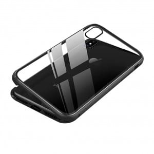 Magnet Hülle für iPhone XS Max - Schwarz