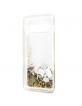 Karl Lagerfeld Glitter Floatting Cover Samsung Galaxy S10e Transparent