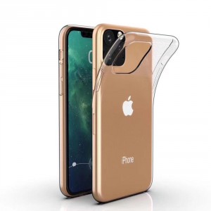 Hülle / Silikon Case iPhone 11 Pro Transparent