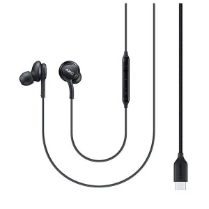 Original Samsung EO-IC100BBEG AKG In-Ear Type C Headset / Headphones Black