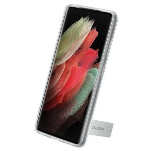 Samsung EF-JG998 Galaxy S21 Ultra Clear Standing Hülle Case Transparent