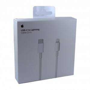 Original Apple Lightning to USB-C cable 2m MKQ42ZM / A white