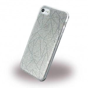 UreParts Tribal Case Silikon Cover / Schutzhülle iPhone 7 / 8 / SE 2 Grau