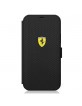 Ferrari cover case iPhone 12 Pro Max perforated black