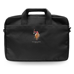 US Polo Notebook / Laptop Tasche 15" Schwarz USCB15PUGFLBK
