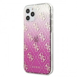 Guess iPhone 12 Pro Max Gradient Cover / Case / Hülle Pink