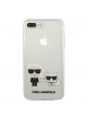 Karl Lagerfeld iPhone 8 Plus / 7 Plus Case / Cover / Case Karl & Choupette Transparent