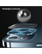 USAMS Kameraobjektiv Glas iPhone 12 Pro Metall silber