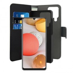Puro Samsung A42 Wallet Book Case + Cover 2in1 Black