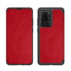 Mobile phone case Samsung S21 Book Case red