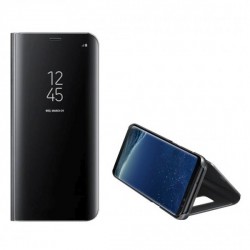 Clear View Handytasche Samsung S21+ Plus Schwarz