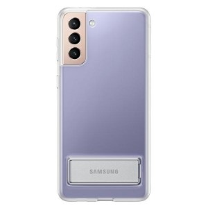 Original Samsung EF-JG996CT S21+ Plus G996 Transparent Clear Standing Cover