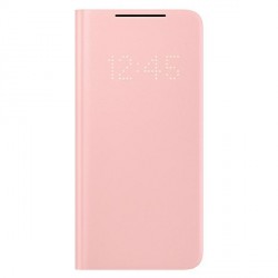 Original Samsung EF-NG996PP S21 + Plus G996 pink LED View Cover