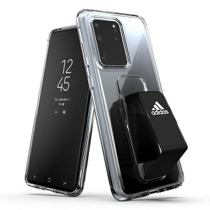 Adidas Samsung S20+ Plus SP Clear Grip Case / Cover / Hülle Transparent / schwarz
