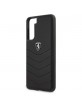 Ferrari Samsung S21 Off Track Leather / Case / Cover Black