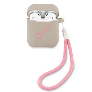 Guess AirPods 1 / 2 Cover / Case Gray Vintage GUACA2LSVSGP