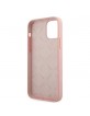 Guess iPhone 12 Pro Max case / cover silicone Script Vintage rose