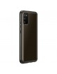 Original Samsung EF-QA026TB A02s Clear Cover schwarz