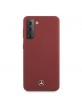 Mercedes Samsung S21 Silicone Line Cover / Case red