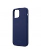 Mini iPhone 12 Pro Max silicone case / cover blue