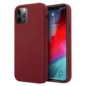 Mini iPhone 12 Pro Max silicone case / cover red MIHCP12LSLTRE
