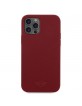 Mini iPhone 12 Pro Max silicone case / cover red
