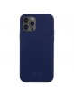 Mini iPhone 12 / 12 Pro silicone case / cover blue
