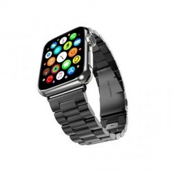 Mercury bracelet Apple Watch 4 / 5 / 6 / 7 / SE 40mm stainless steel brushed black
