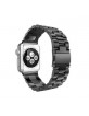 Mercury Armband Apple Watch 4 / 5 / 6 / 7 / SE 40mm Edelstahl gebürstet schwarz