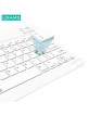 USAMS 2in1 iPad Air 2020 10,9" Hülle 360° Schutz Schwarz + BT Tastatur Schwarz