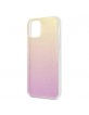 GUESS iPhone 12 / 12 Pro Case Cover 4G Gradient 3D Pink