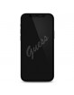 Guess iPhone 12 / 12 Pro Tempered Glass Transparent / Black