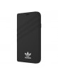 Adidas iPhone Xs / X OR Booklet Case / Cover Suede Black
